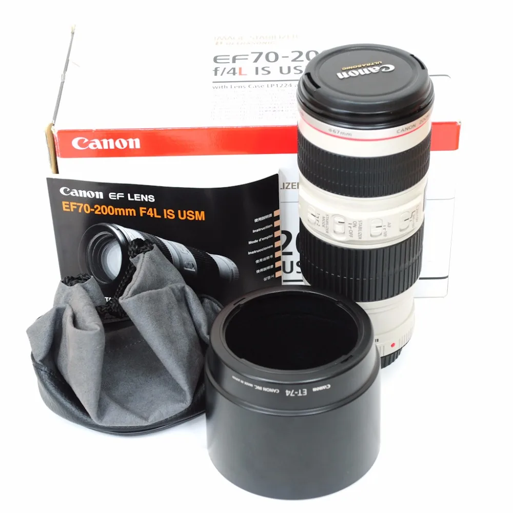 

New Canon EF 70-200mm F4 L IS USM Telephoto Zoom Lens