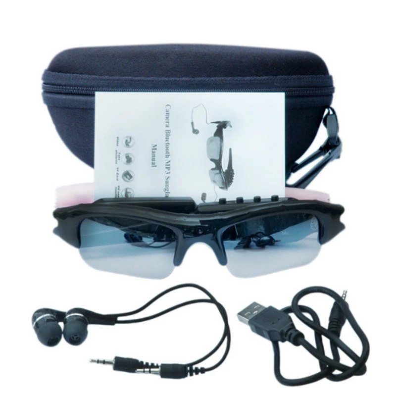 SM07B 1080 P/720 P Bluetooth MP3 очки видео снято Камера солнцезащитные Поддержка ответ/набора