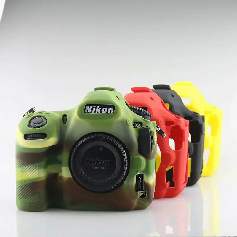 Мягкий силиконовый резиновый защитный корпус для камеры чехол Nikon D850 D3400 DSLR