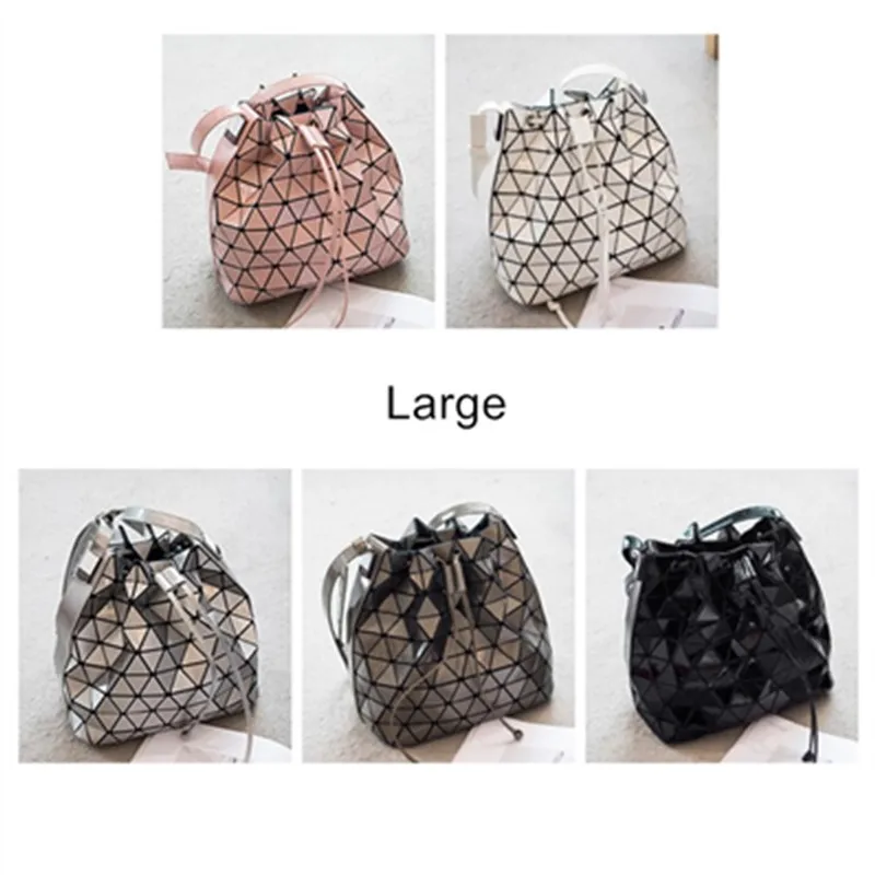 Новинка 2018 женская сумка с геометрическим рисунком простая складная мешок сумки