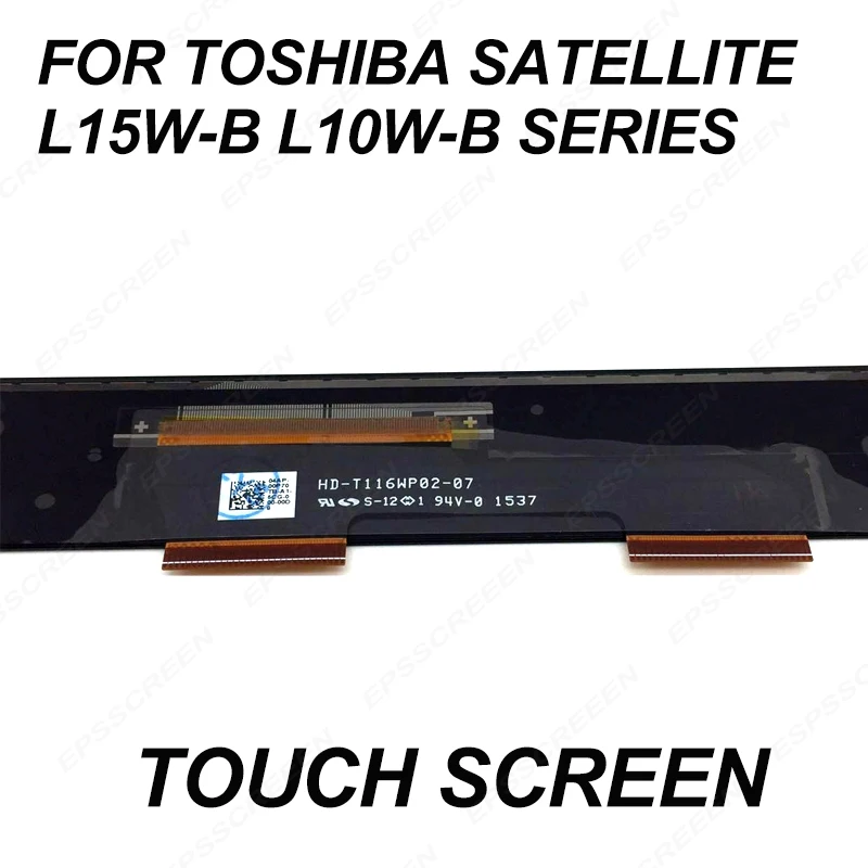 Замена для Toshiba Satellite Radius L15W-B L10W-B серии сенсорный экран дигитайзер Передняя