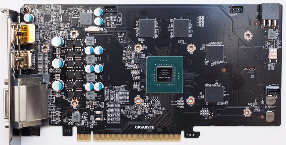 Блок графической карты BARROW с полным покрытием используется для GIGABYTE GTX1050TI G1 GAMING 4G
