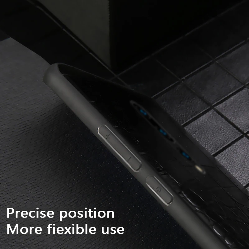 Для Oneplus 7 Pro Чехол для телефона из натуральной кожи с крокодиловым узором все