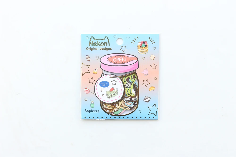 Domikee японские милые kawaii золотые фольгированные Мультяшные школьные наклейки для дневника планировщика канцелярские принадлежности, Конфеты DIY наклейки для телефона/фото