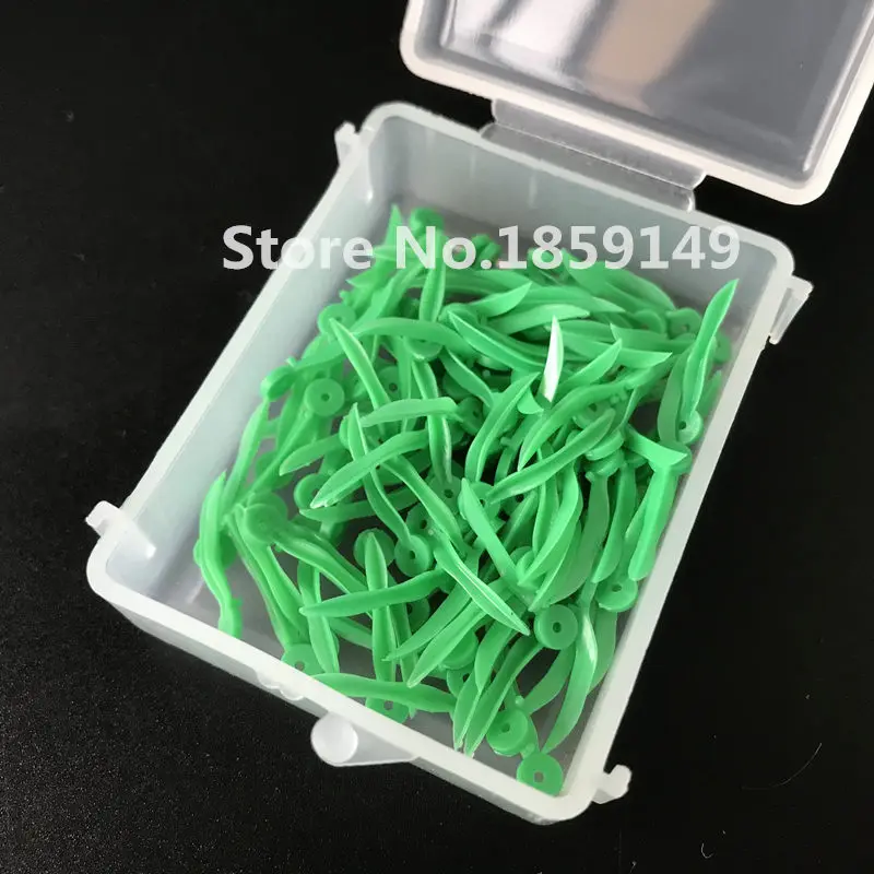 Одноразовые стоматологические клинья 100 шт./кор. медицинские пластиковые дуговые