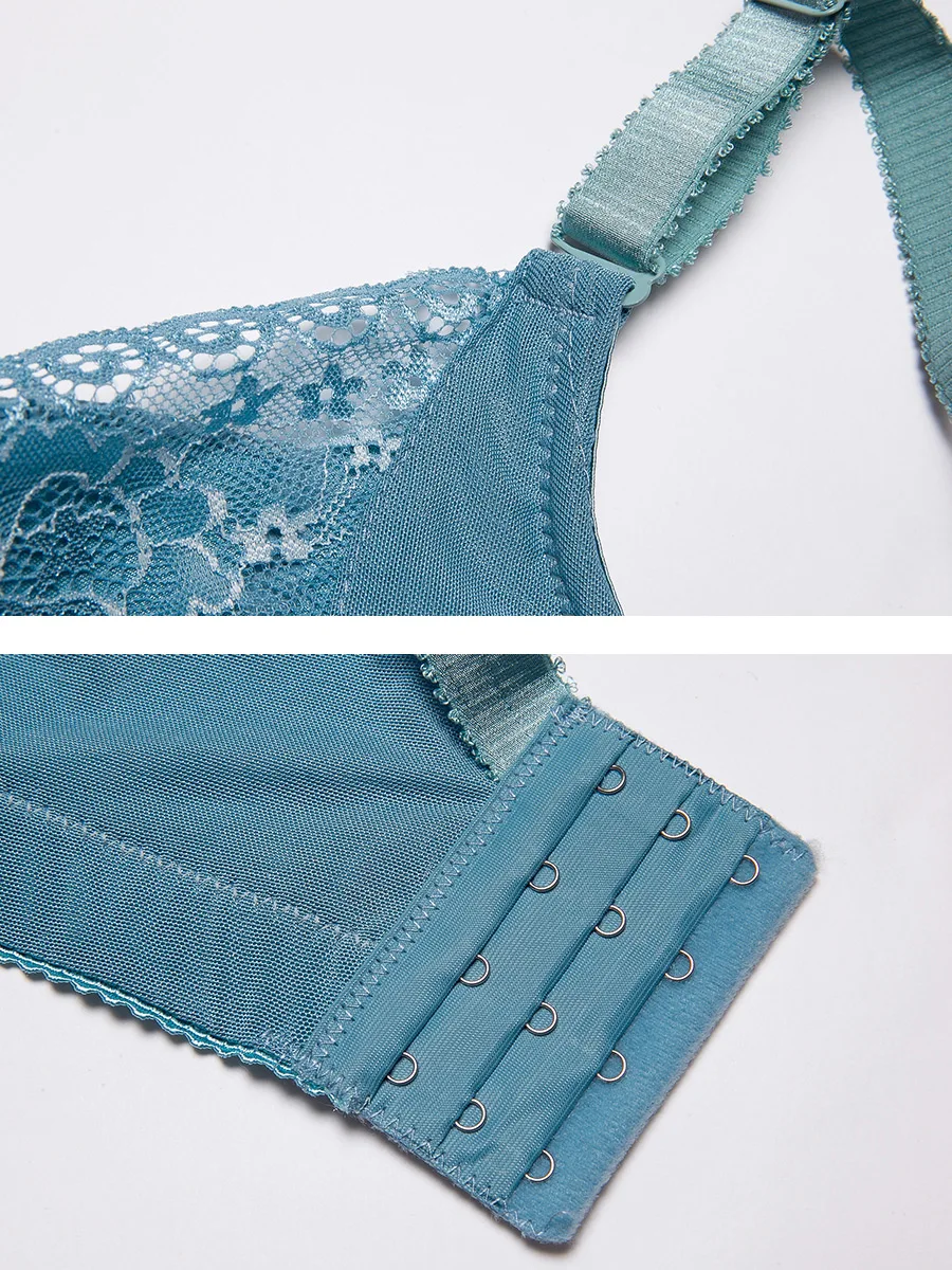 Женский кружевной бюстгальтер черный хлопковый пуш ап с кружевом нижнее белье