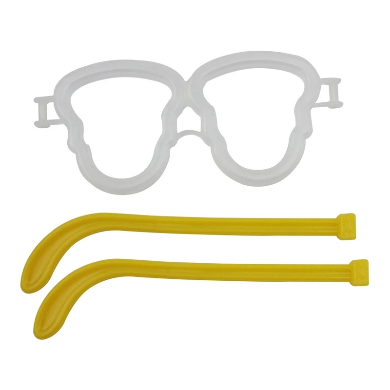 100 шт. смешанные светящиеся палочки + 10 прекрасных очков оправы для браслеты