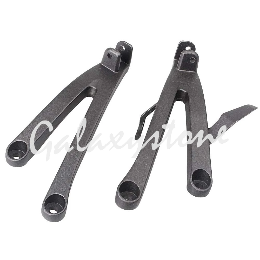 Black Rear Passenger Foot Pegs Bracket Footrest fit for Honda CBR600RR 2007 - 2011 | Rests
