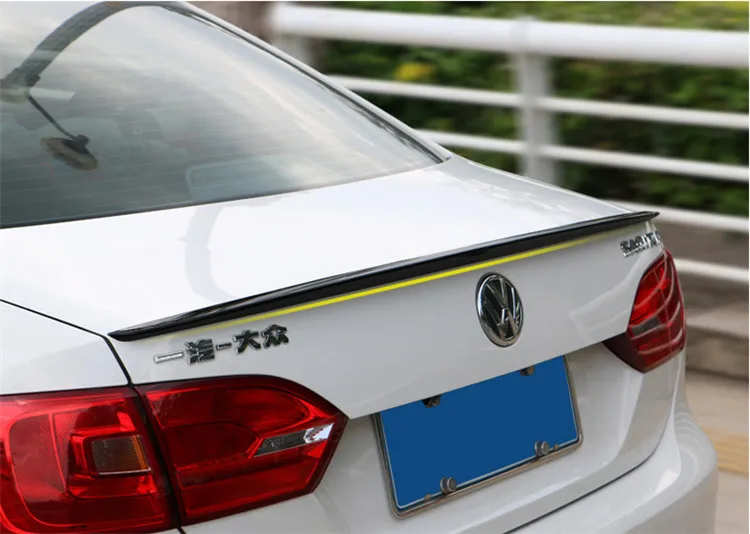 Автомобильный задний спойлер для Jetta 2013 года из АБС материала грунтовка заднего