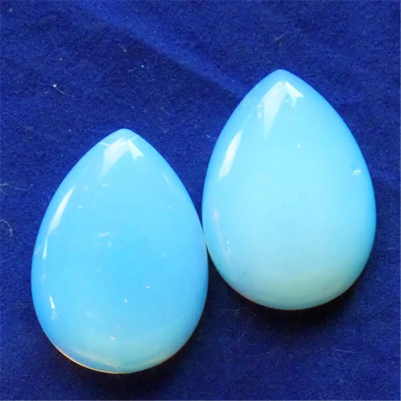 (2 шт./лот) оптовая продажа натуральный опал Опалит кабошон 30x22x6 мм Бесплатная