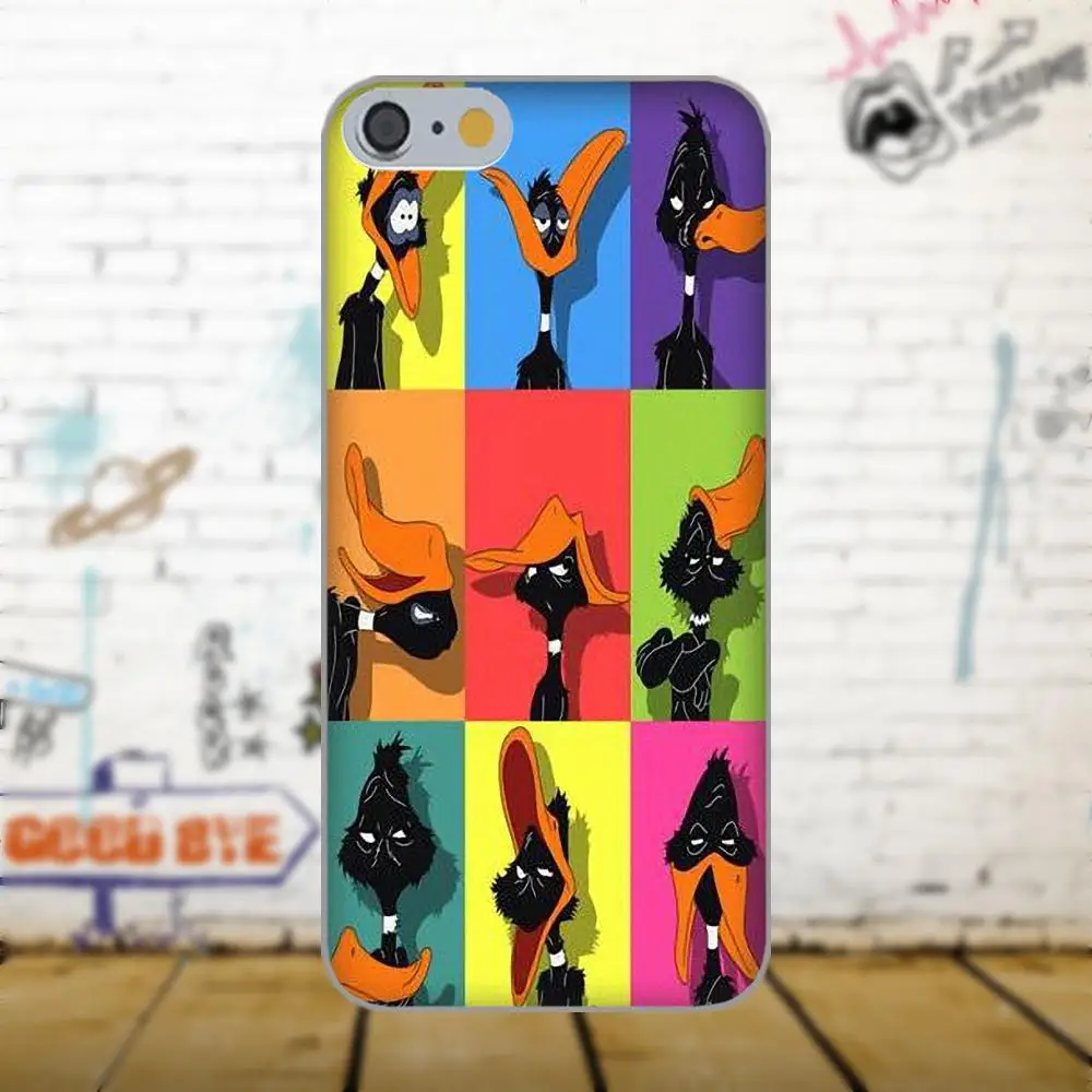 Oedmeb ТПУ чехлы для Apple iPhone 4 4S 5 5C 5S SE 6 6S 7 8 Plus X LG G3 G4 G5 G6 K4 K7 K8 K10 V10 V20 Daffy Duck | Мобильные