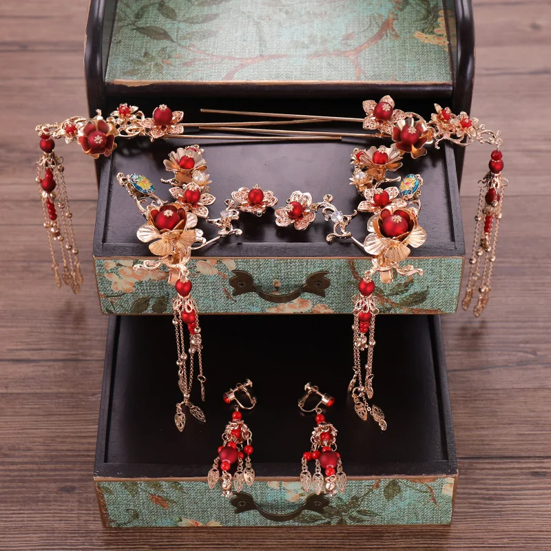 Винтажный цветочный набор аксессуаров для волос jaevini невесты свадебные