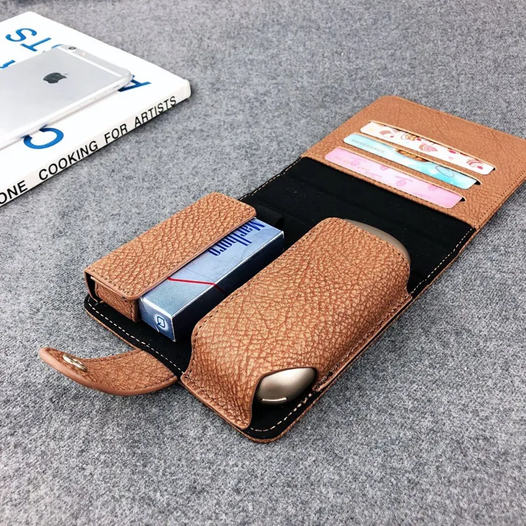 Чехол-бумажник для девочек с пряжкой для iqos 3,0, защитный чехол-сумка для iqos 2,4 Plus, чехол в кожаном футляре