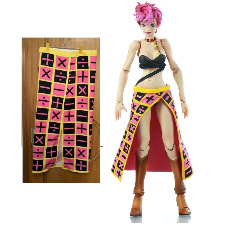 Аниме Jojo's Необычные Приключения Золотой ветер Trish Una юбка костюм для косплея| |