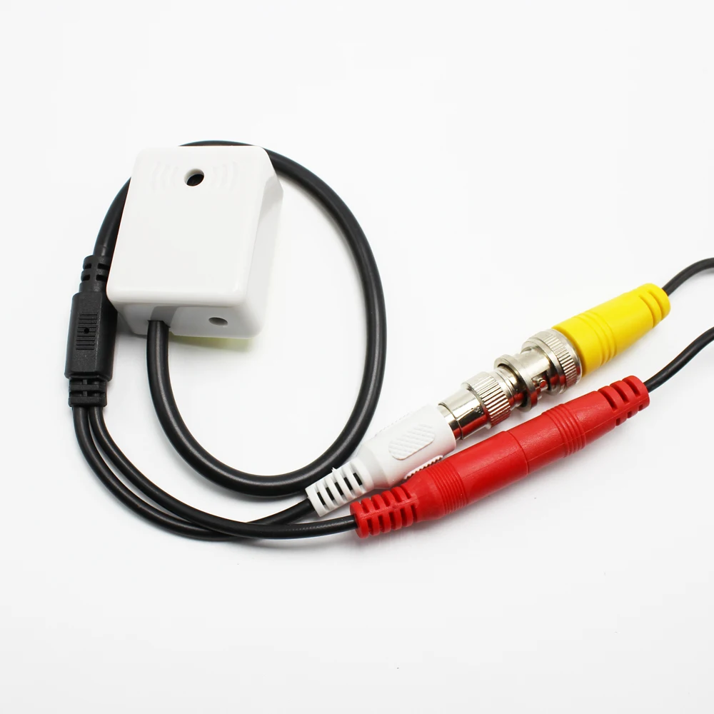 Audio pick up Mini CCTV Microphone for camera security RCA Output DC 12V Power Cable KIT For Security DVR System | Безопасность и