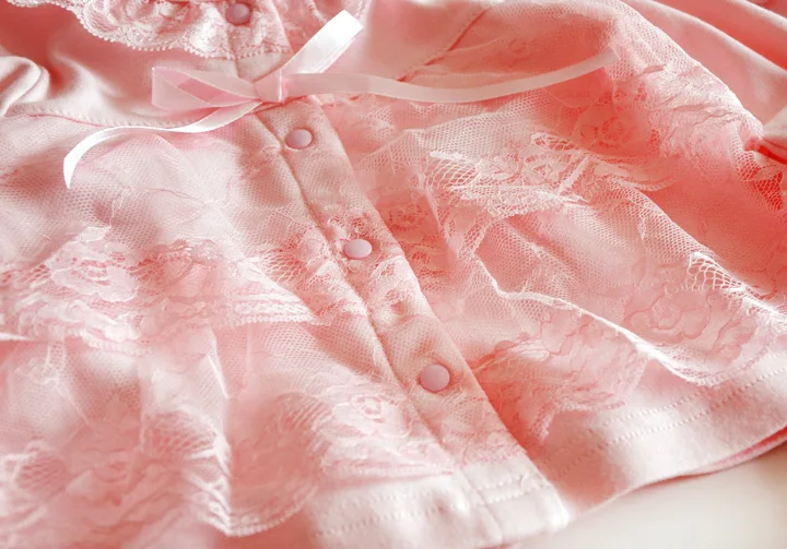 Новый осенний комплект из кружевной куртки и брюк для маленьких девочек с