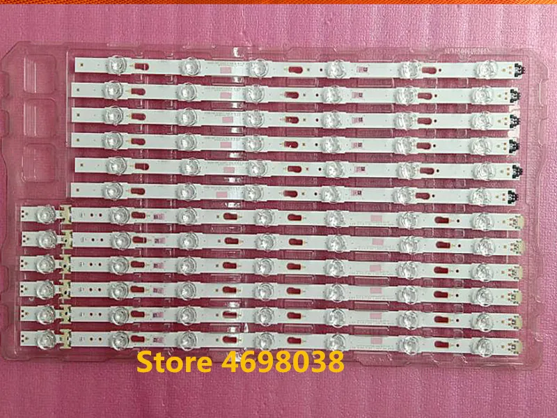 12 шт. Светодиодная лента подсветки для Samsung UE50KU6079K UE50KU6000 BN96 39657A 39658A S_KU6K_50_FL30_L7 R6 LM41