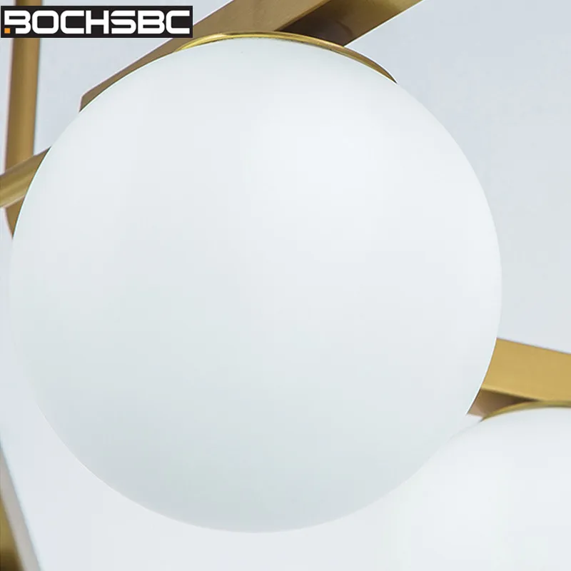 BOCHSBC стеклянный абажур подвесные лампы для столовой гостиной подвеска