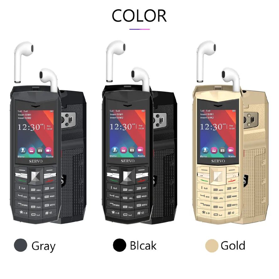 Новинка! SERVO R26 телефон экран 2 4 дюйма с поддержкой Bluetooth 5 0|Смартфоны| |