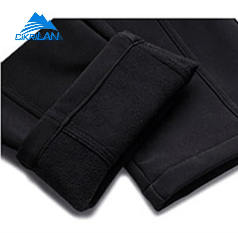 Новый Зимний Поход Восхождение Брюки Softshell Открытый Отдых Туризм Мужчины Теплый