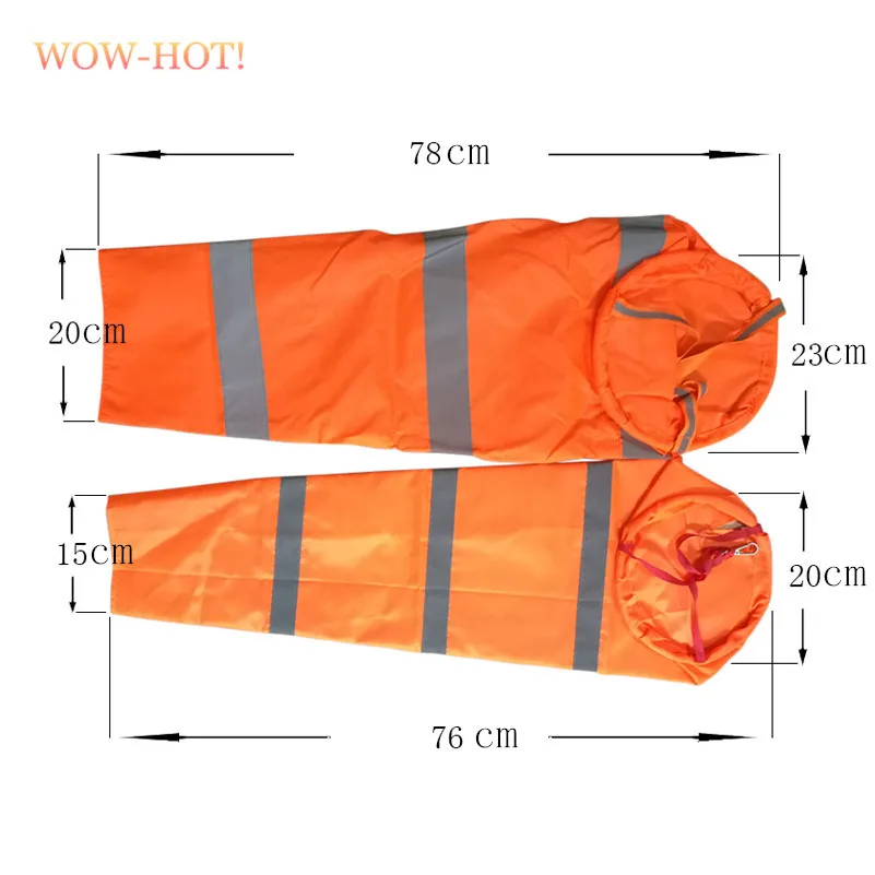 Нейлоновые ветряные носки для любой погоды со светоотражающей полосой