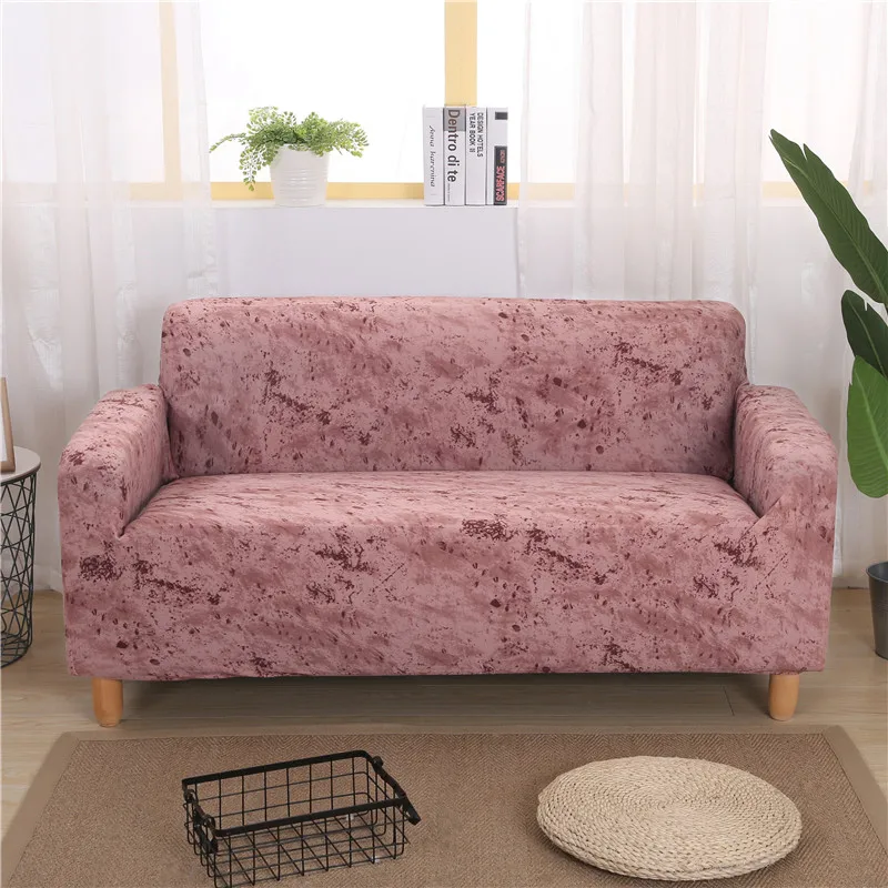 Stretch Sofa Cover 2 and 3 Seat Removable Elastic Slipcover Armchair Universal L Shaped Sectional Couch for Living Room | Дом и сад