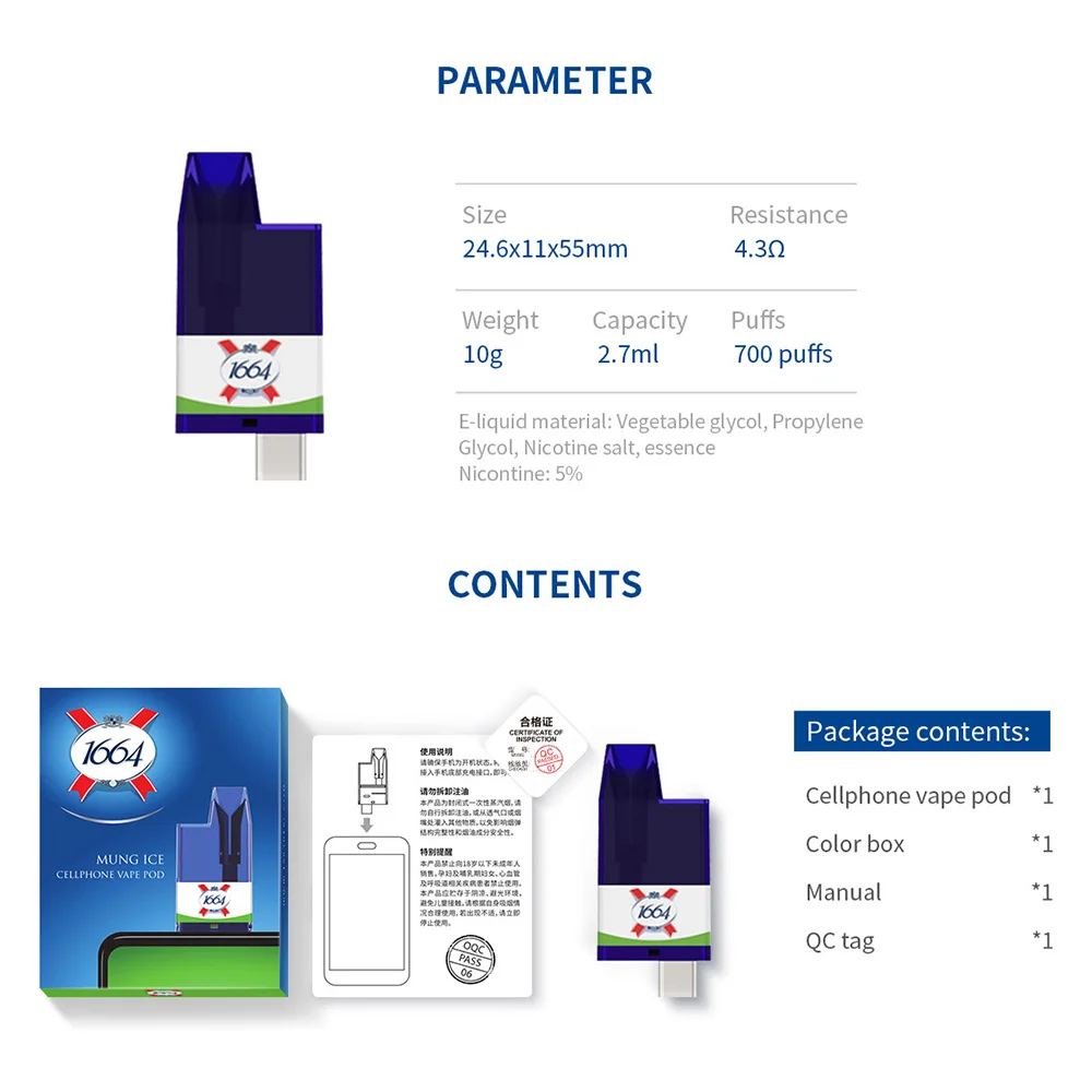 4 шт. телефон vape 700 затяжек портативный фруктовый аромат кальян против shisha pod Vape