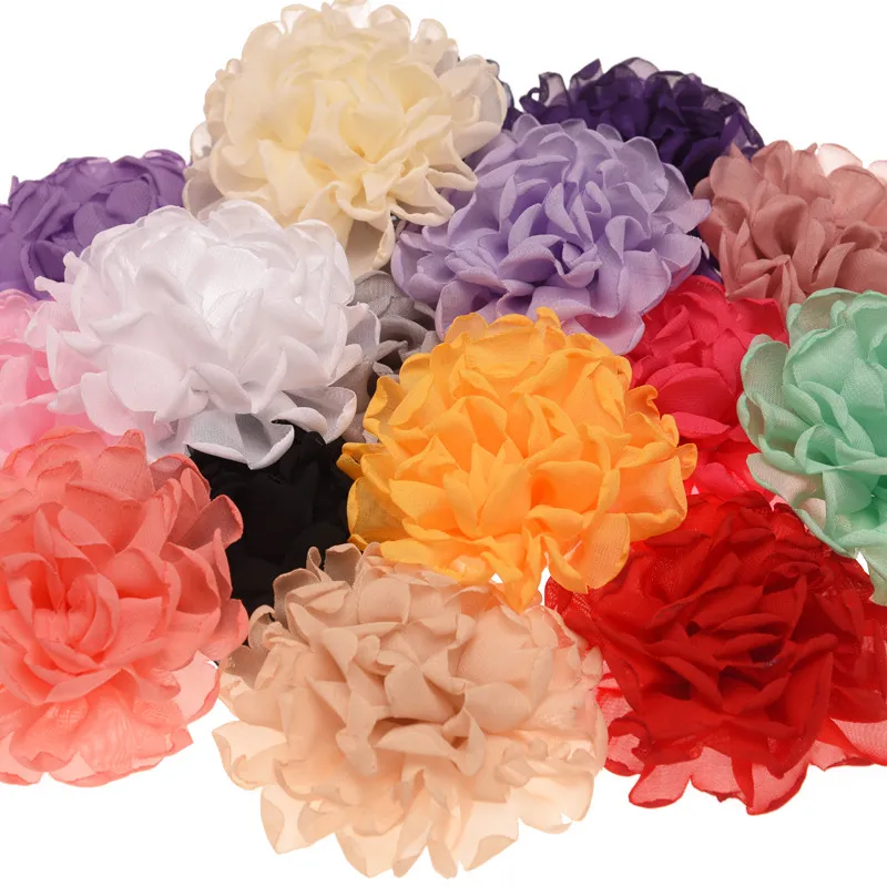 16 шт. шифоновые цветы сделай сам |