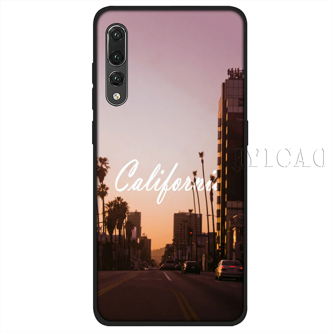 IYICAO California дорожный клиент мягкий чехол высокого качества для Huawei P30 P20 Pro P10 P9 P8 Lite