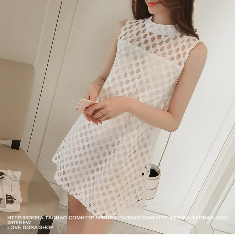 Summer Girl Dress White Black Cute Teenage Girls Clothing Princess Robe Fille 14 Ans | Детская одежда и обувь