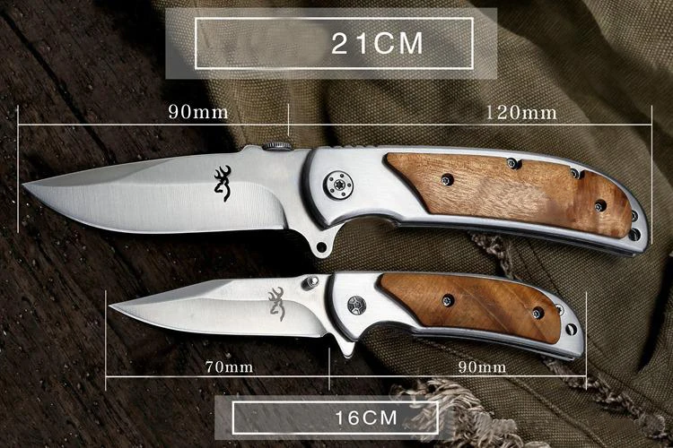 Складной нож Brownin 338 карманный нож-Сокол с черной ручкой охотничий тактические