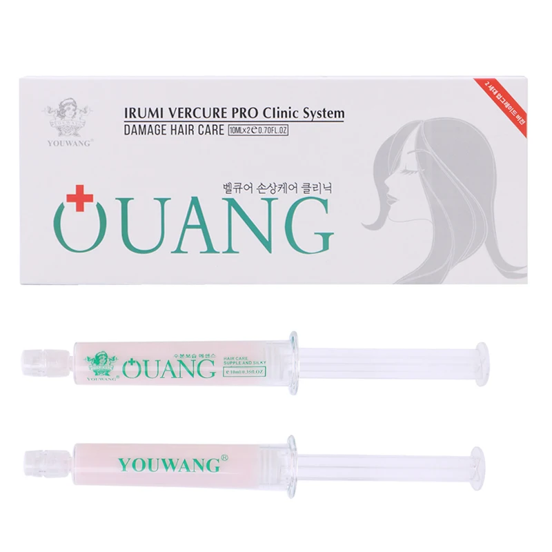 2 шт. увлажняющая сухая поврежденная поддерживающая Кератиновое восстановление