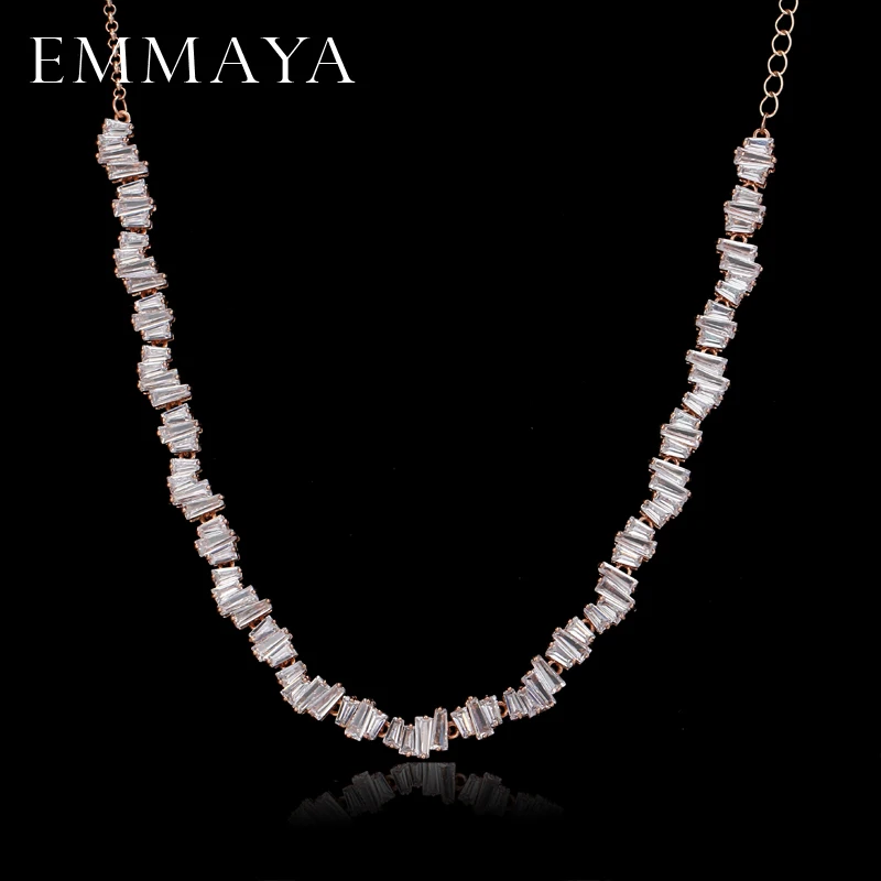 Кулон EMMAYA 2017 с австрийским цирконием цвета розового золота|pendant rose gold|infinity