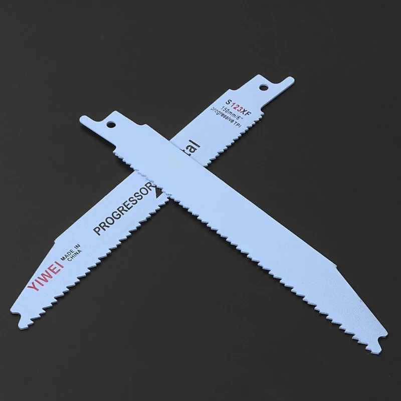 2 шт Прочный BIM S123XF 152 мм 6 ''лезвие для сабельной пилы для резки металла дерева, абсолютно новое и высокое качество
