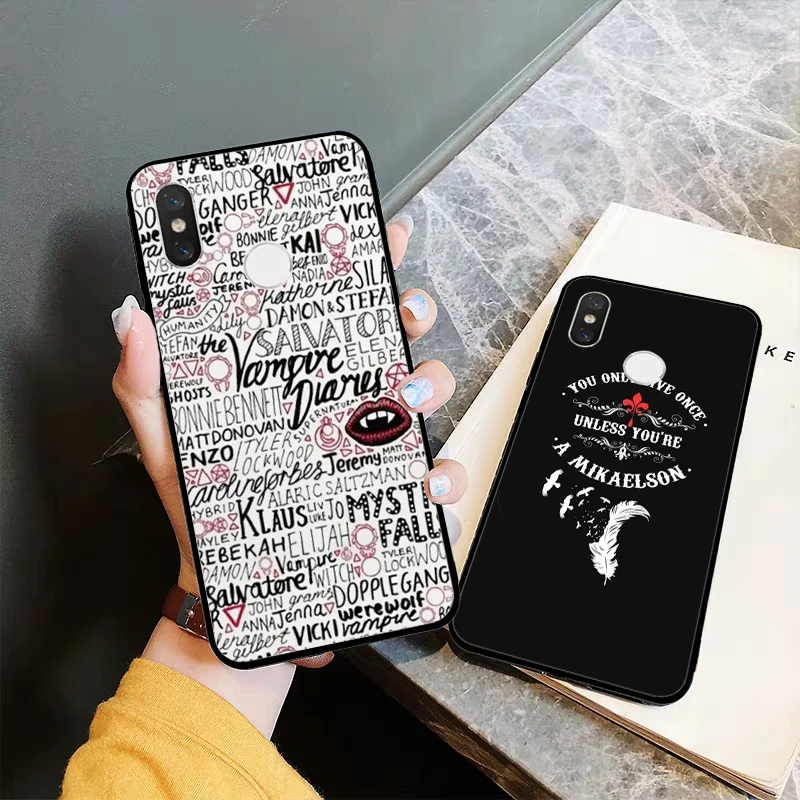 YIMAOC he Vampire Diaries Hot Soft Case for Redmi Note 4 4A 4X 5 Plus 5A Prime 6 Pro 6A 7 S2 Go |