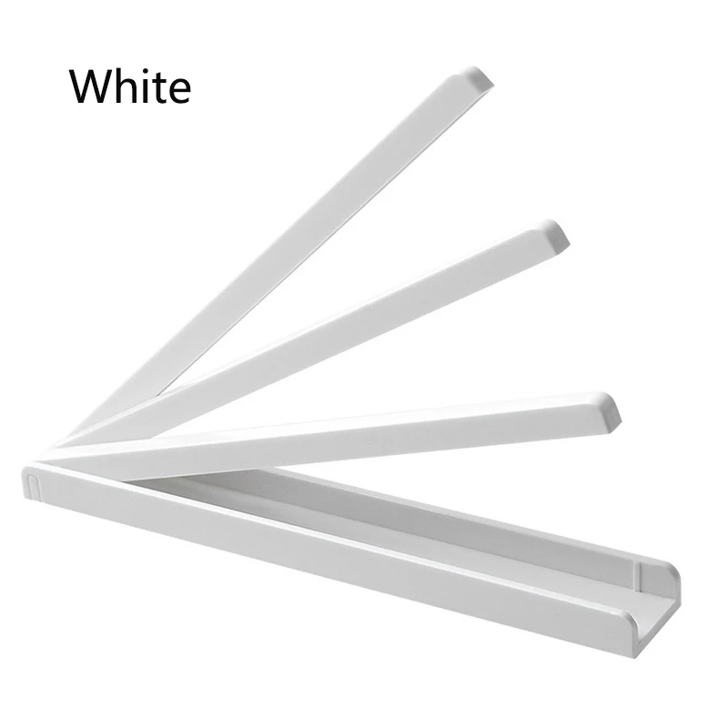 White Creative Rotating Wall-mounted Towel Racks 3 Layer Bathroom Storage Rack Freestanding Hanging Holder Kitchen Bathroom Organizer - Цвет: White