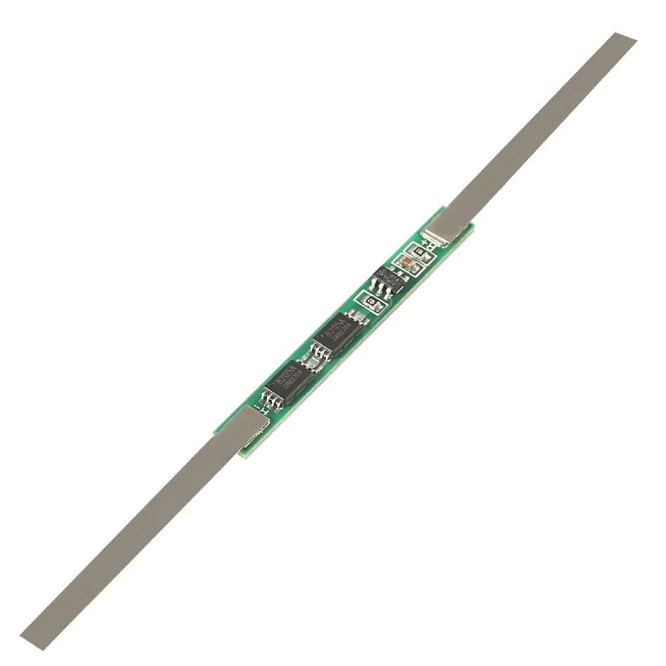 Aokin 10 шт. 1S 3 7 V 4A li Ion BMS PCM 18650 Защитная плата для батареи PCB литиевого льва литиевой с