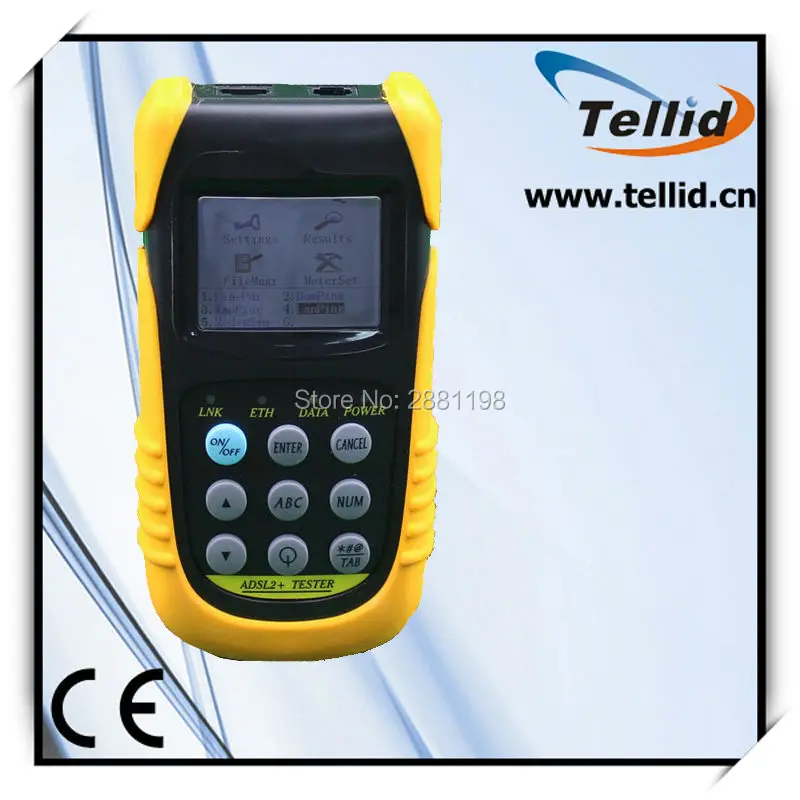 Tellid ADSL2 + тестер ADSL LAN/WAN Ping метр TLD801C для обслуживания сети | Мобильные телефоны и