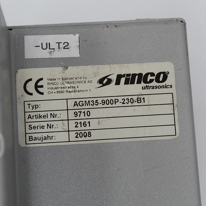 Rinco ULTRASONICS Servo Drive AGM35-900P-230-B1 | Инструменты