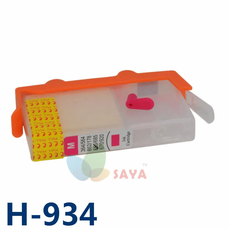 Многоразовый чернильный картридж с чипом для HP 934 935 OfficeJet Pro 6830 6230 6815 | Компьютеры и