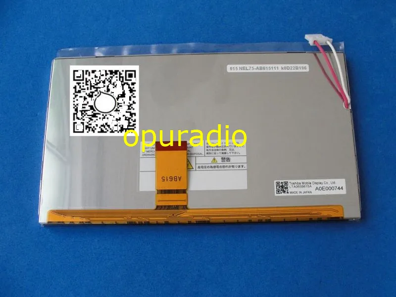 Бесплатная доставка LTA065B615A оригинальная 6 5 дюймовая автомобильная GPS-навигация