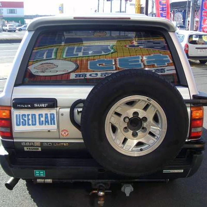 Hilux Surf 1998-2012 ABS Материал автомобильный спойлер для Toyota Hilux Surf Черный или белый или серебристый или Грунтовка заднего крыла автомобиля спойлер