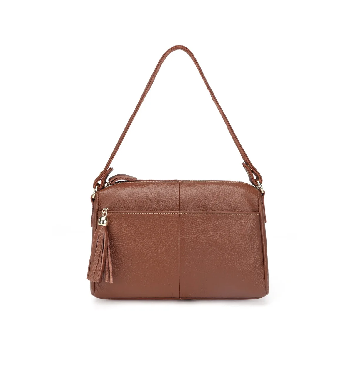 brown Топ из натуральной воловьей кожи, женская сумка-мессенджер, женская маленькая сумка через плечо, винтажная сумка через плечо для девушек MM2315 - Цвет: brown