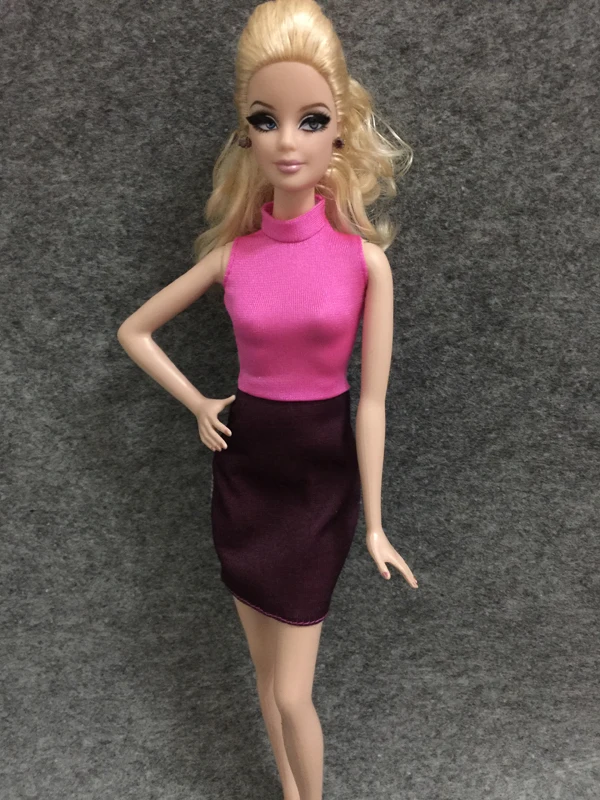 Кукольное платье тонкое красивое хорошего качества для кукол BB 1:6 BBI637|doll dress|dress for