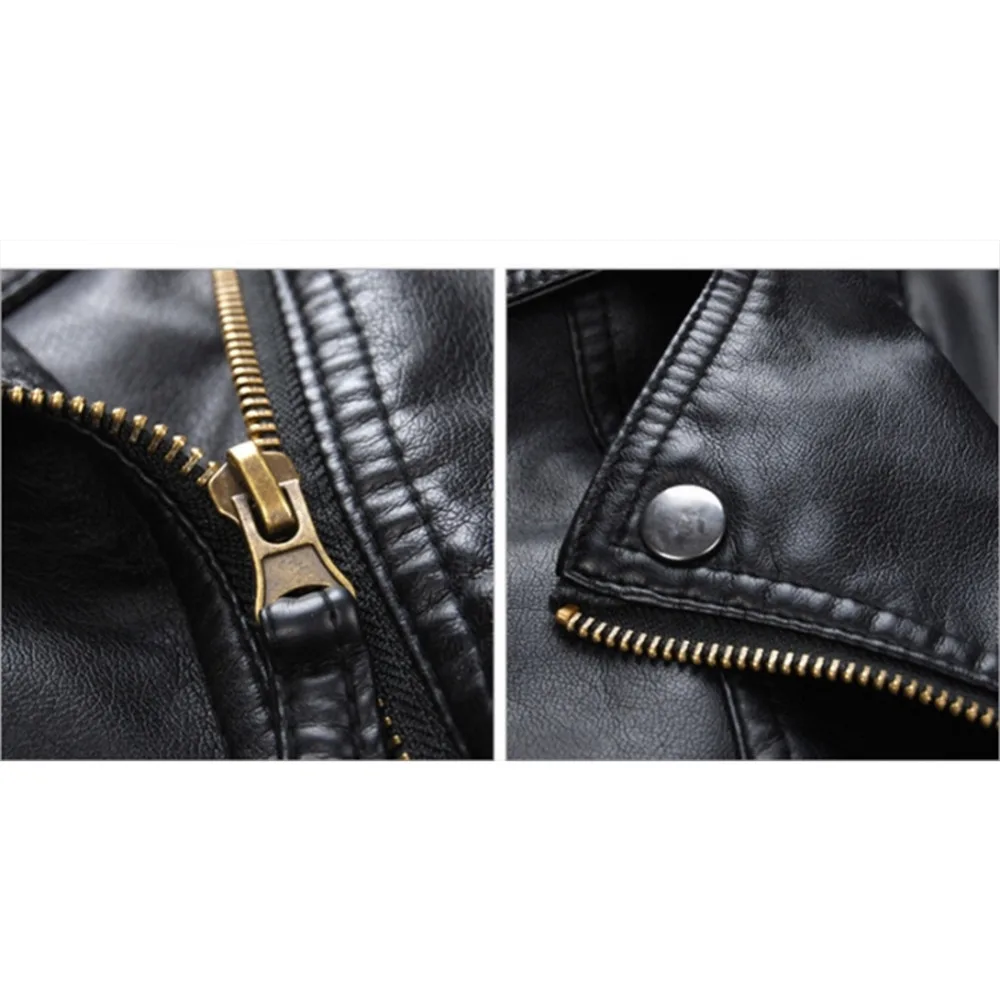 Женская черная приталенная куртка из искусственной кожи в Корейском стиле на