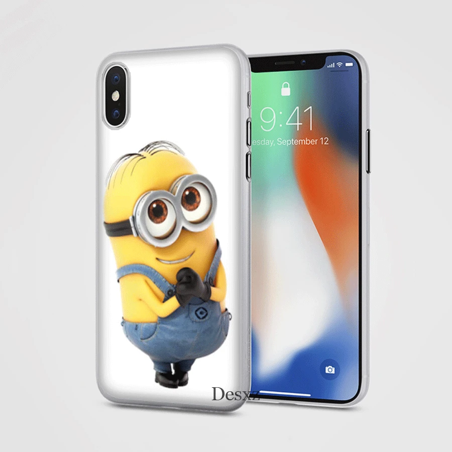 Мобильный телефон чехол для iPhone 7 8 Plus 11 Pro XR X XS Max 5 5s SE 6 6s Чехол Миньоны мой Единорог