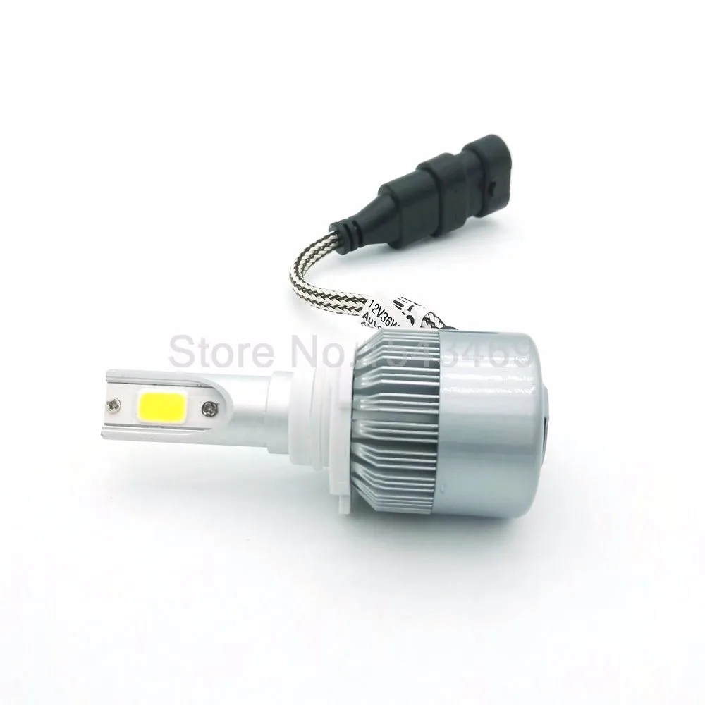 Новый Мини Адаптер 3800lm 9006 HB4 Автомобилей СВЕТОДИОДНЫЕ Фары Plug & Play Kit Auto фары
