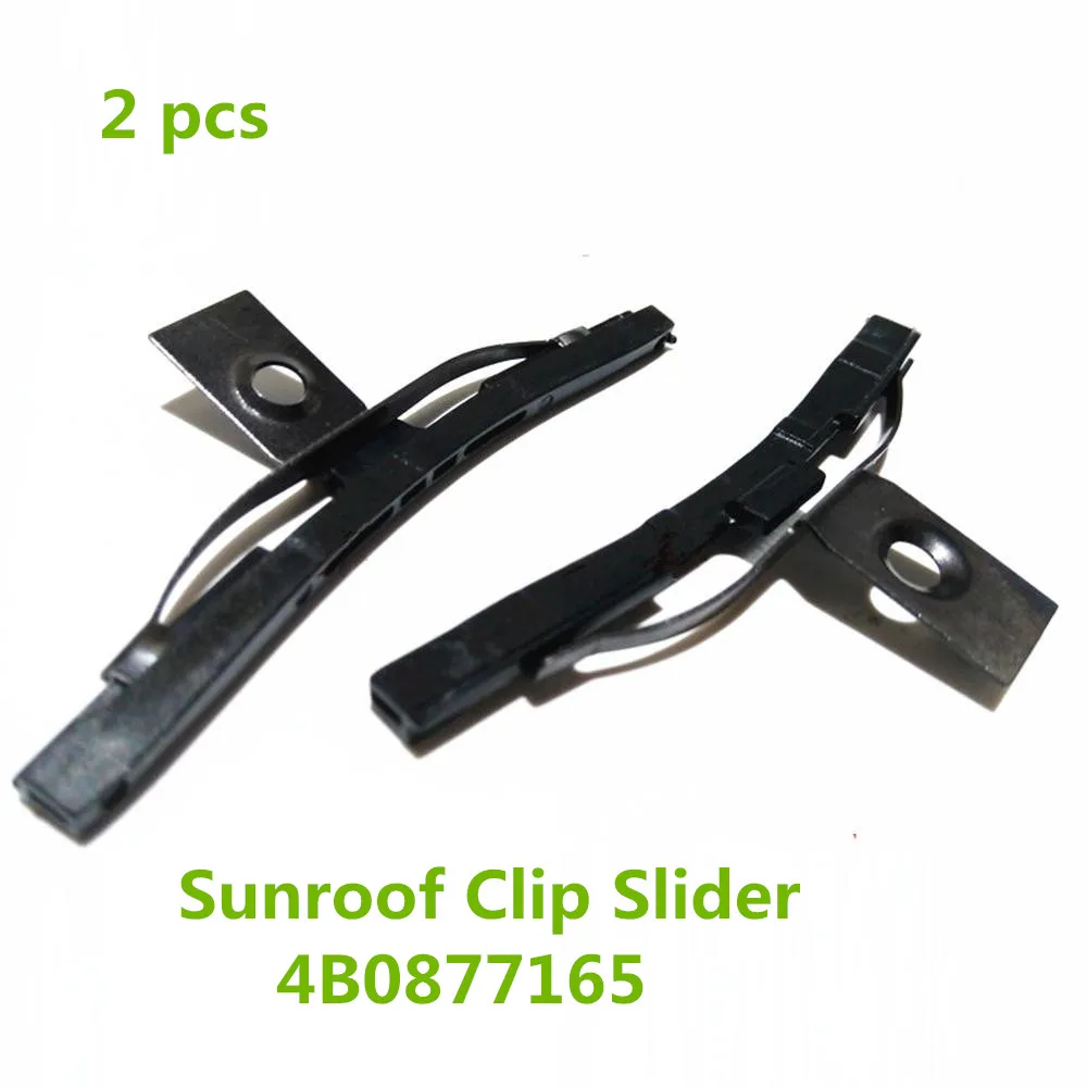 4B0877165-2pcs SCJYRXS люк трансформер Зонт клип слайдер для гольфа MK5 MK6 кролик Passat B5 Touareg R32 4B0877165 4B0 877 165 - Цвет: 4B0877165-2pcs