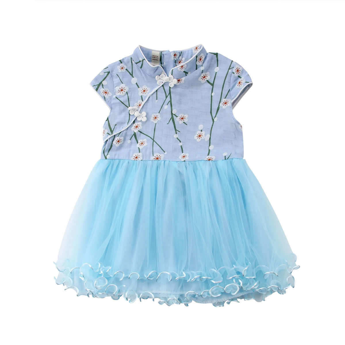 Платье принцессы для маленьких девочек Pudcoco Тюлевая пачка вечеринки свадьбы