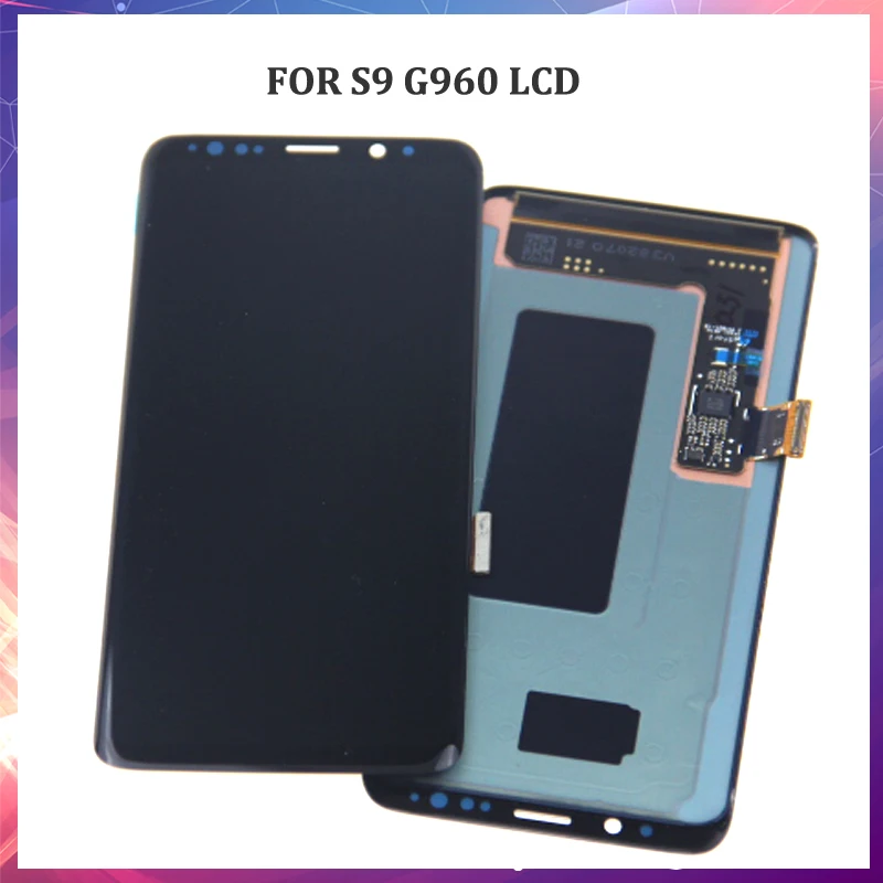 SUPER AMOLED Дисплей Замена для samsung S9 G960 g960f ЖК дисплей Сенсорный экран дигитайзер в
